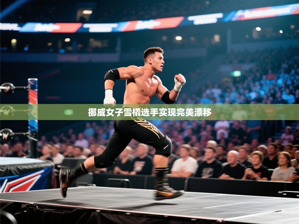 挪威女子雪橇选手实现完美漂移